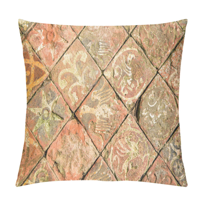 Personality  Ancient Floor Background Pillow Covers