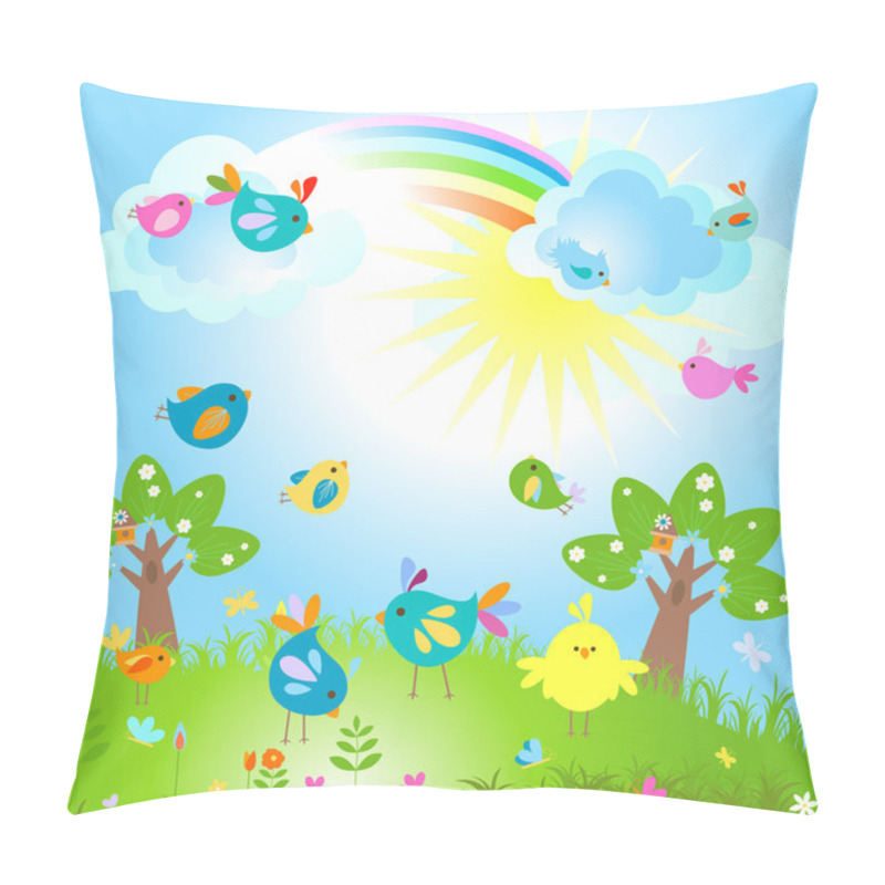 Personality  Spring Pillow Covers