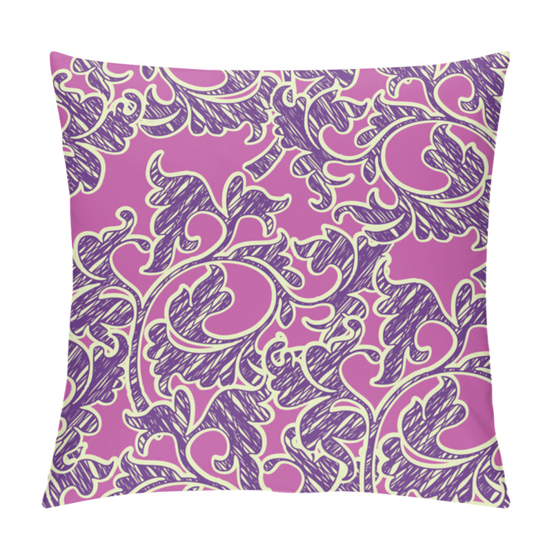 Personality  Elegance Seamless Pattern With Cornflowers Flowers Pillow Covers