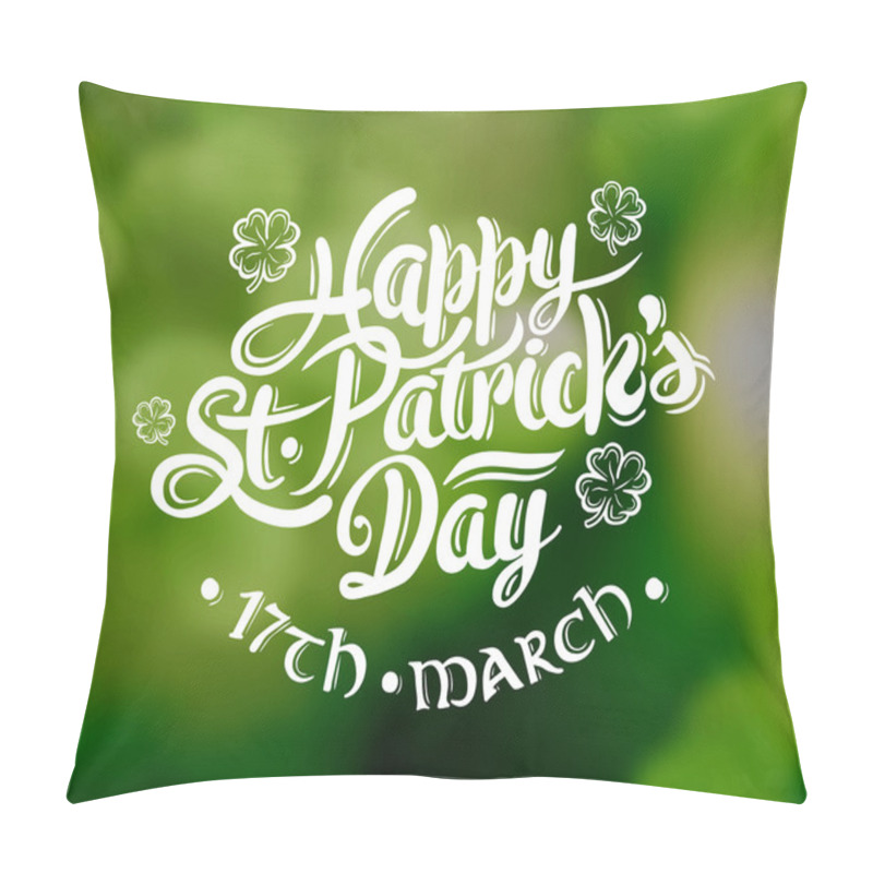 Personality  St. Patrick Day Greeting Pillow Covers