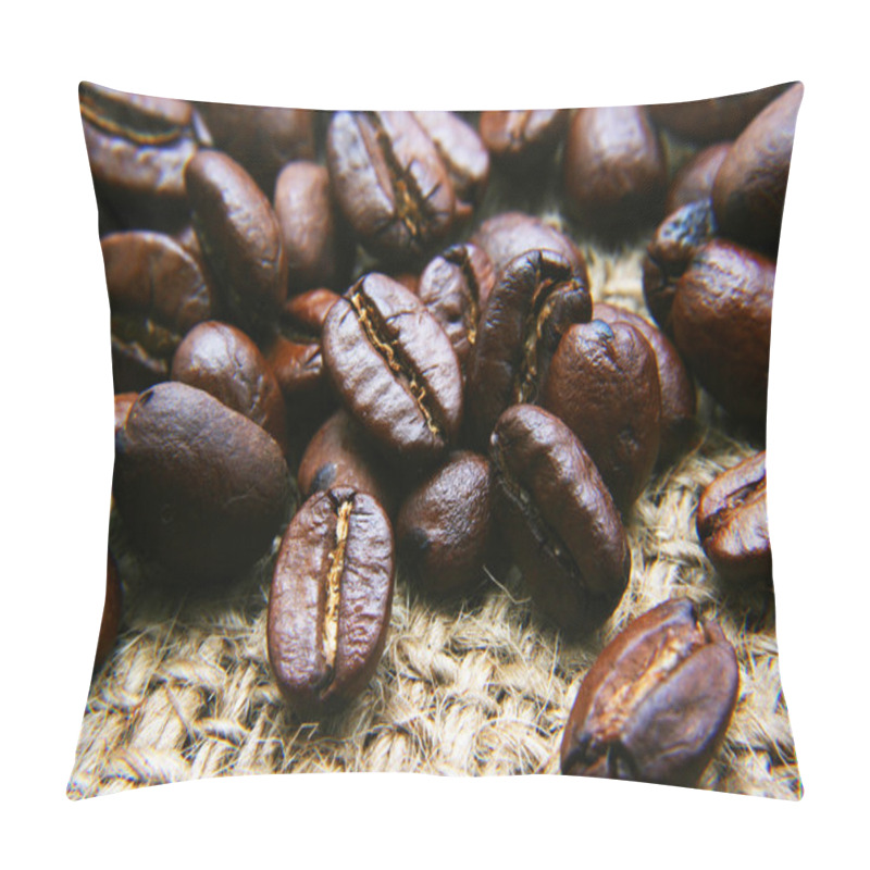 Personality  Cocoa Beans On Bagging Pillow Covers