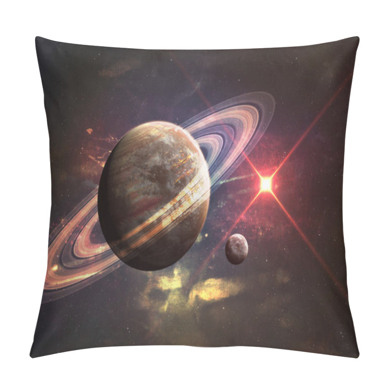 Personality  Beautiful Space Background. Elements Of This Image Furnished By NASA Pillow Covers