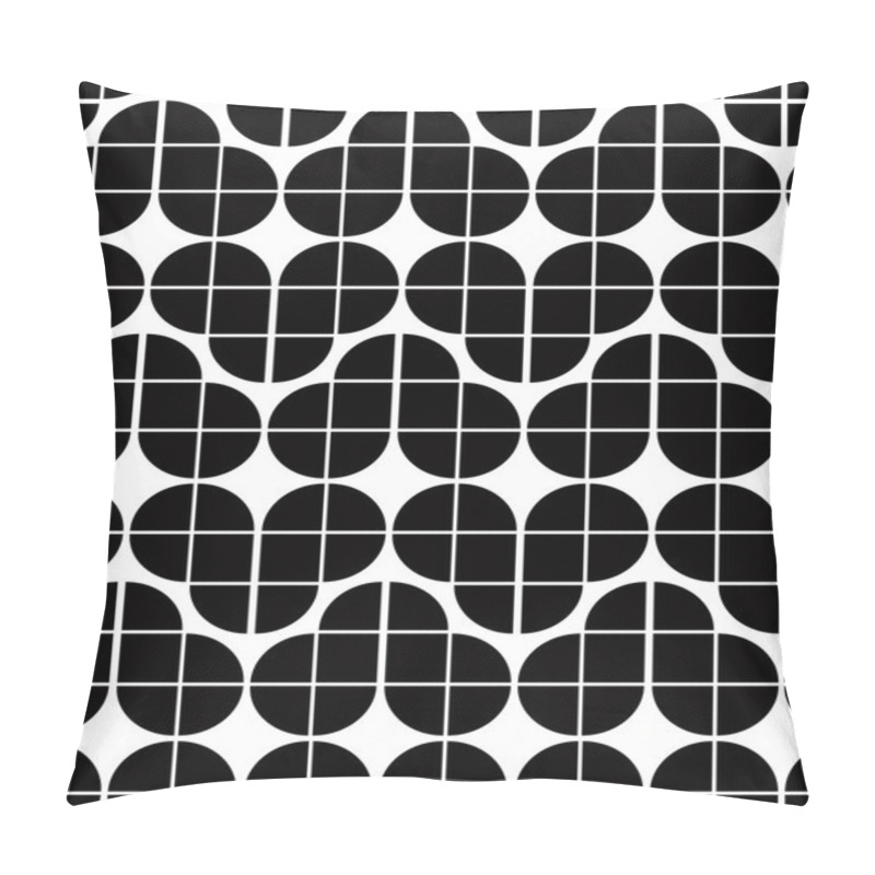 Personality  Geometric Tiles Seamless Pattern. Pillow Covers