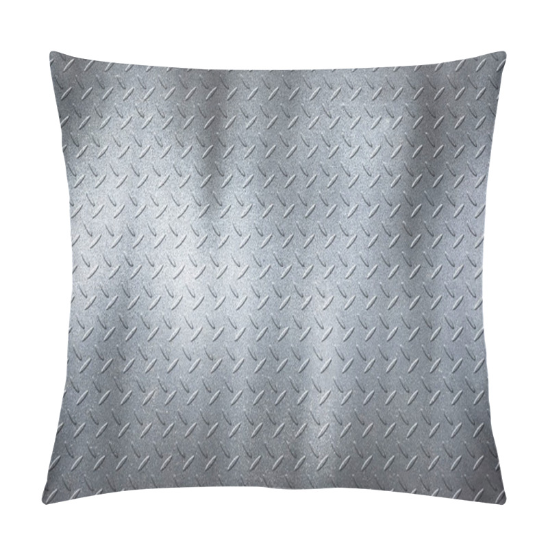 Personality  Gray Metal Background And Texture. Pillow Covers