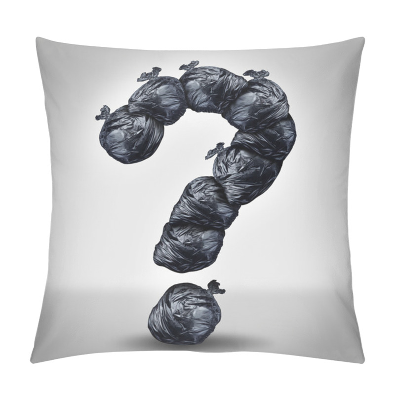 Personality  Garbage Questions Pillow Covers