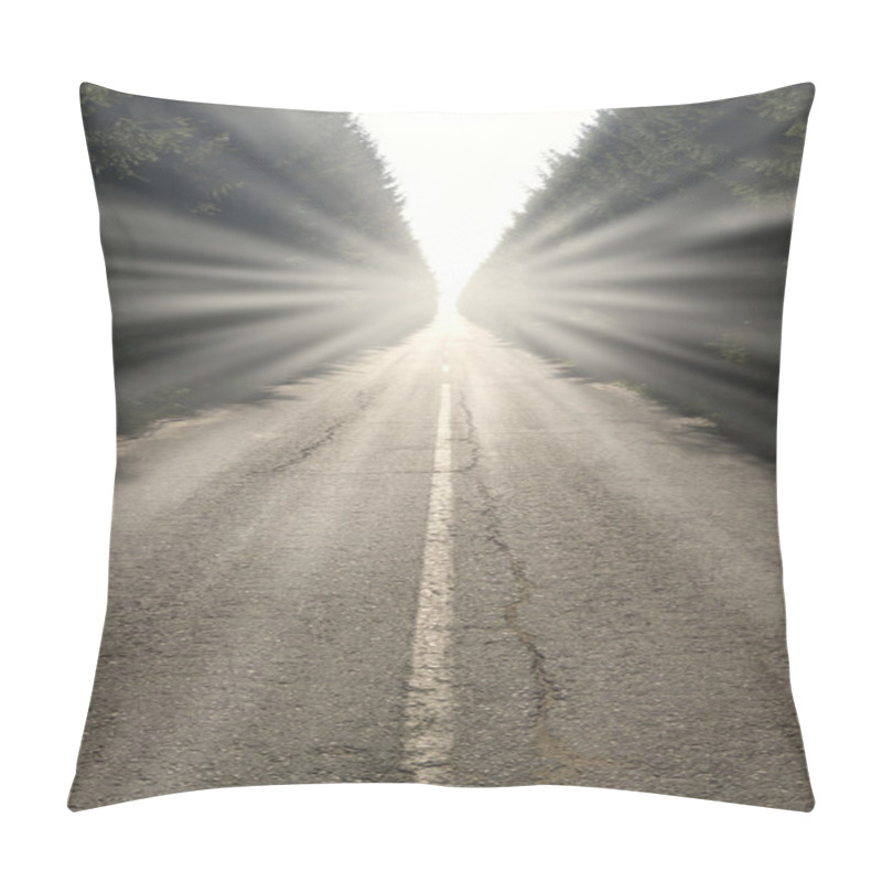 Personality  The Road Ahead Pillow Covers