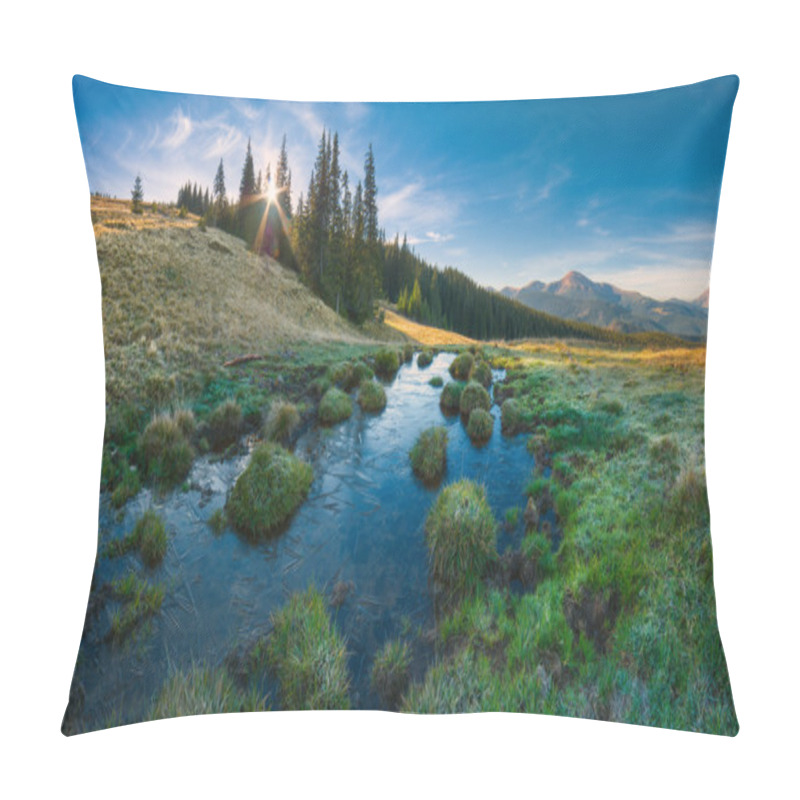 Personality  Carpathian Mountain Valley Pillow Covers