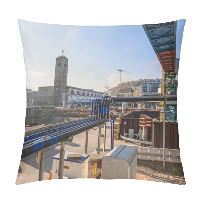 Personality  Stuttgart 21, S21 - Railway Project Pillow Covers