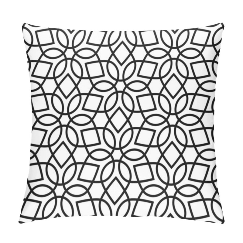 Personality  Seamless Flower Background Pillow Covers