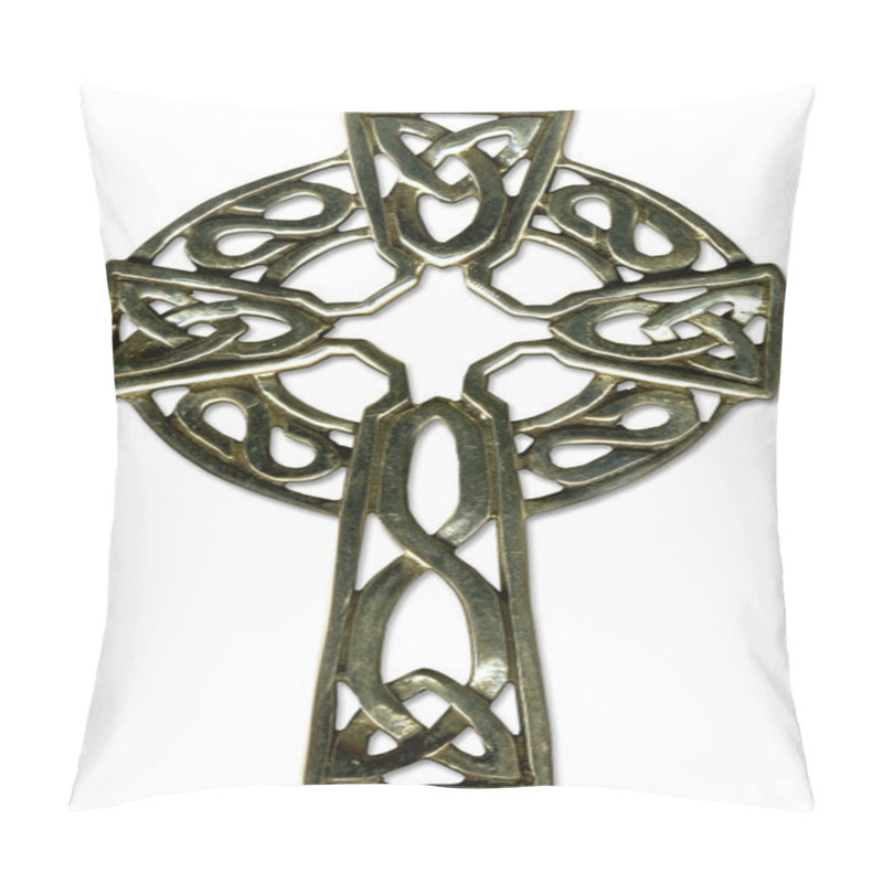 Personality  Celtic Cross With Clipping Path Pillow Covers