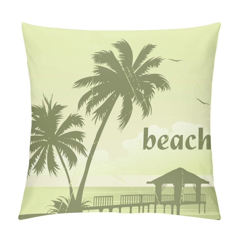 Personality  Beach-38 Pillow Covers