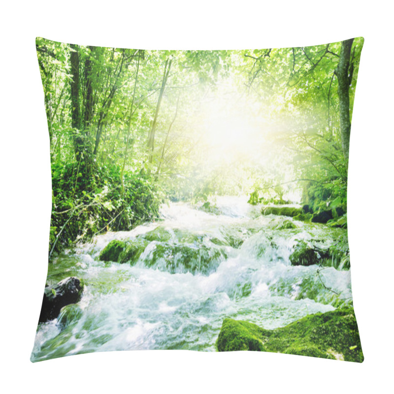 Personality  Sunshine In A Forest Pillow Covers