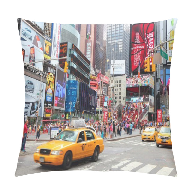 Personality  Times Square Pillow Covers