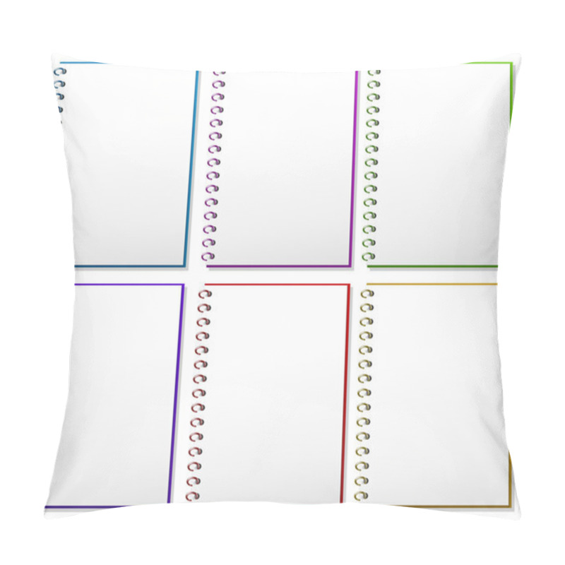 Personality  Six Spring Notebooks Pillow Covers