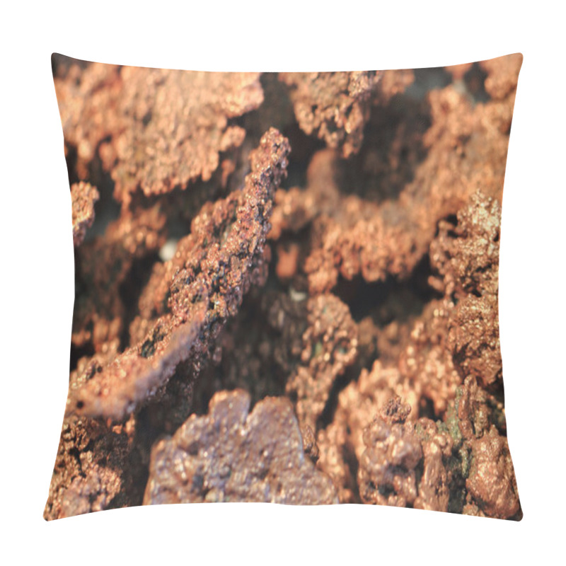 Personality  Copper Background Pillow Covers