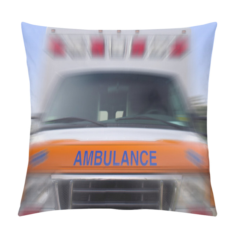 Personality  Speeding Ambulance Pillow Covers