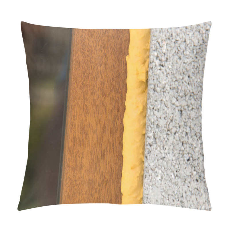 Personality  Construction Mounting PU Foam Pillow Covers