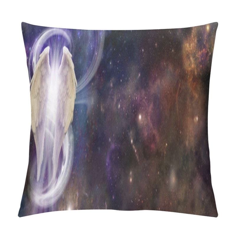 Personality  Angel Spirit In Deep Space Pillow Covers