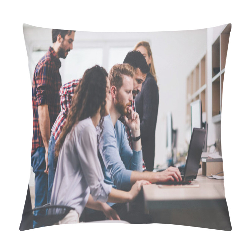 Personality  Software Developers Working On Project Pillow Covers