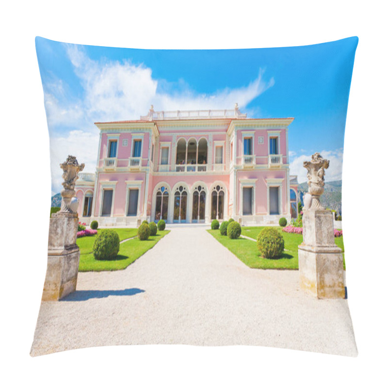 Personality  Villa Ephrussi De Rothschild, French Riviera, France Pillow Covers