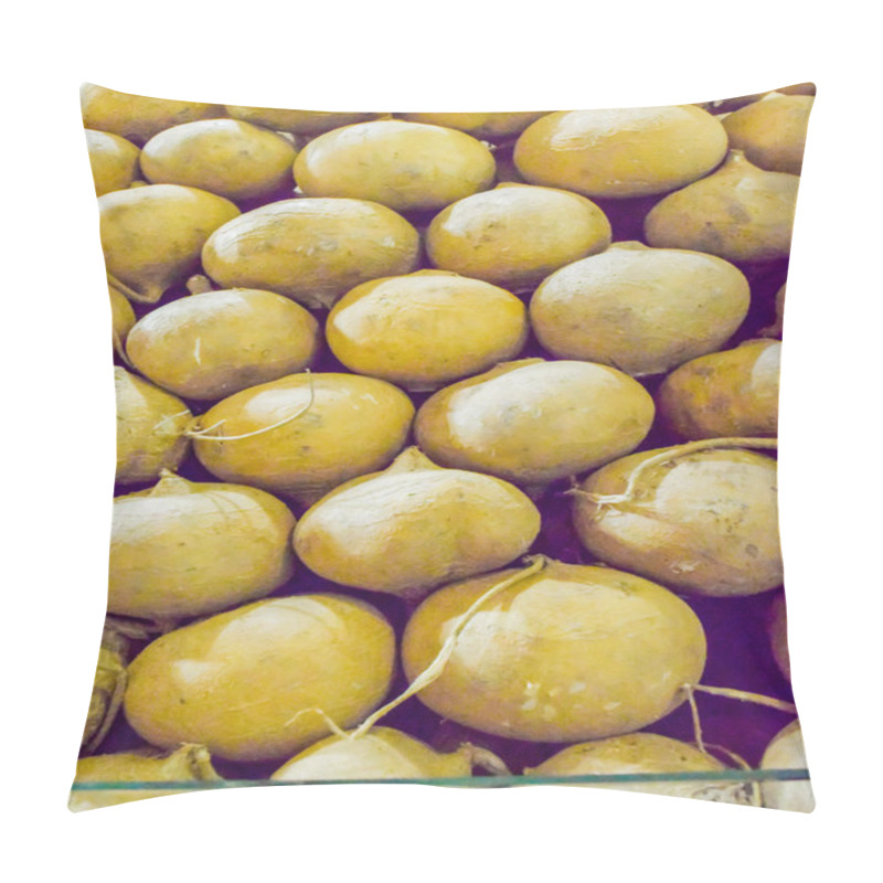 Personality  Fresh Jicama Background Pillow Covers