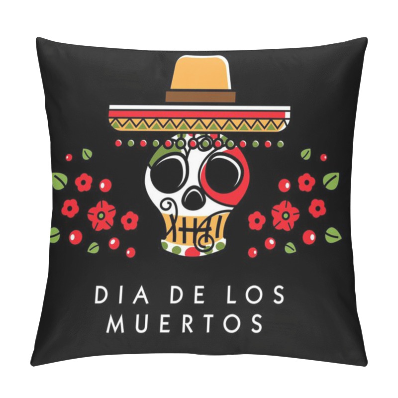 Personality  Day Of Dead Poster Pillow Covers