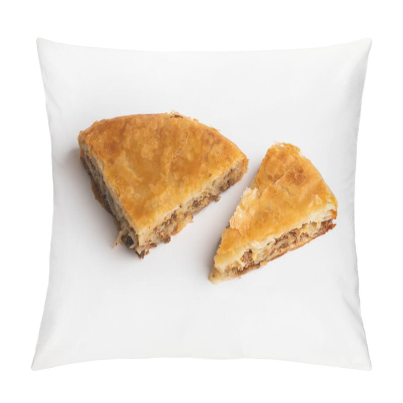 Personality  Burek. Traditional Balcan Meat Pie. Pillow Covers