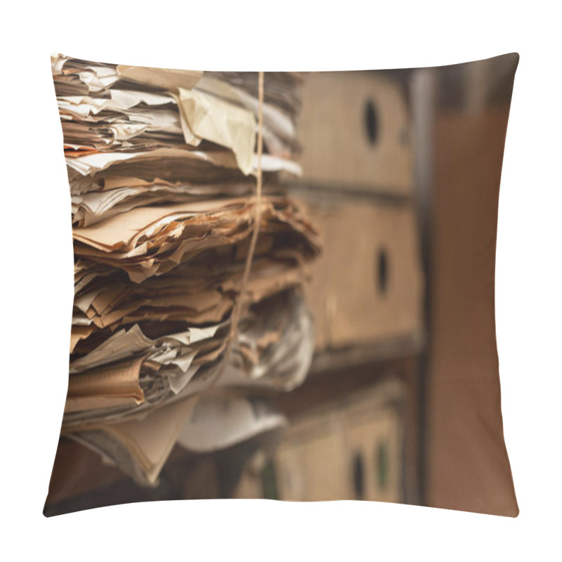 Personality  Files In Archive Room Pillow Covers