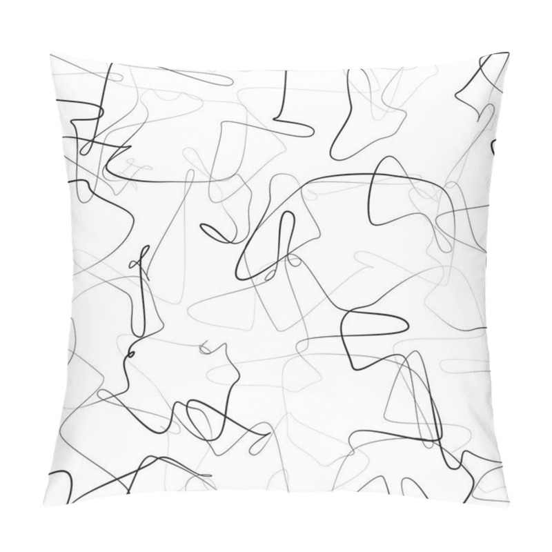 Personality  Random Irregular Shapes Pattern Pillow Covers