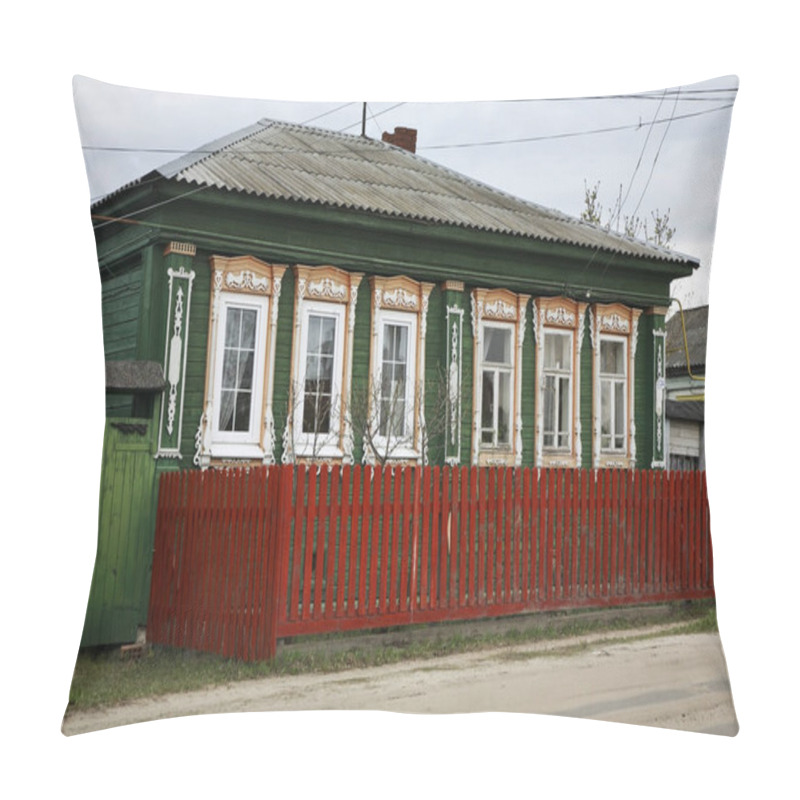 Personality  Old Street In Spas-Klepiki. Ryazan Oblast. Russia Pillow Covers