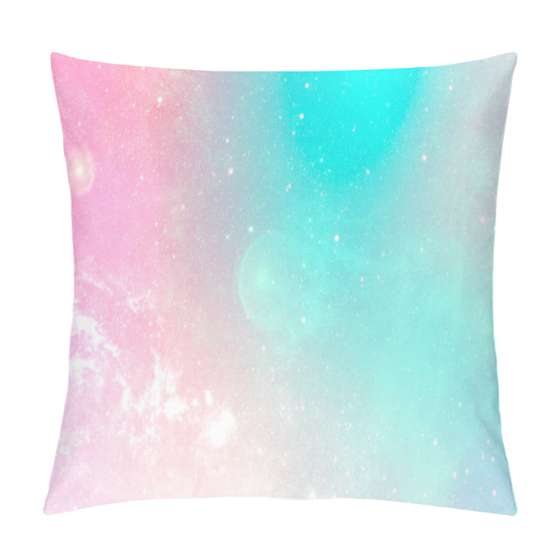 Personality  Gradient Galaxy Patterned Background Illustration Pillow Covers