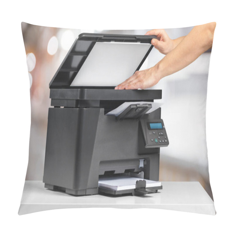 Personality  Printer, Copier, Scanner. Office Table Pillow Covers