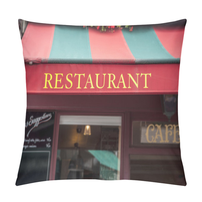 Personality  Restaurant Pillow Covers