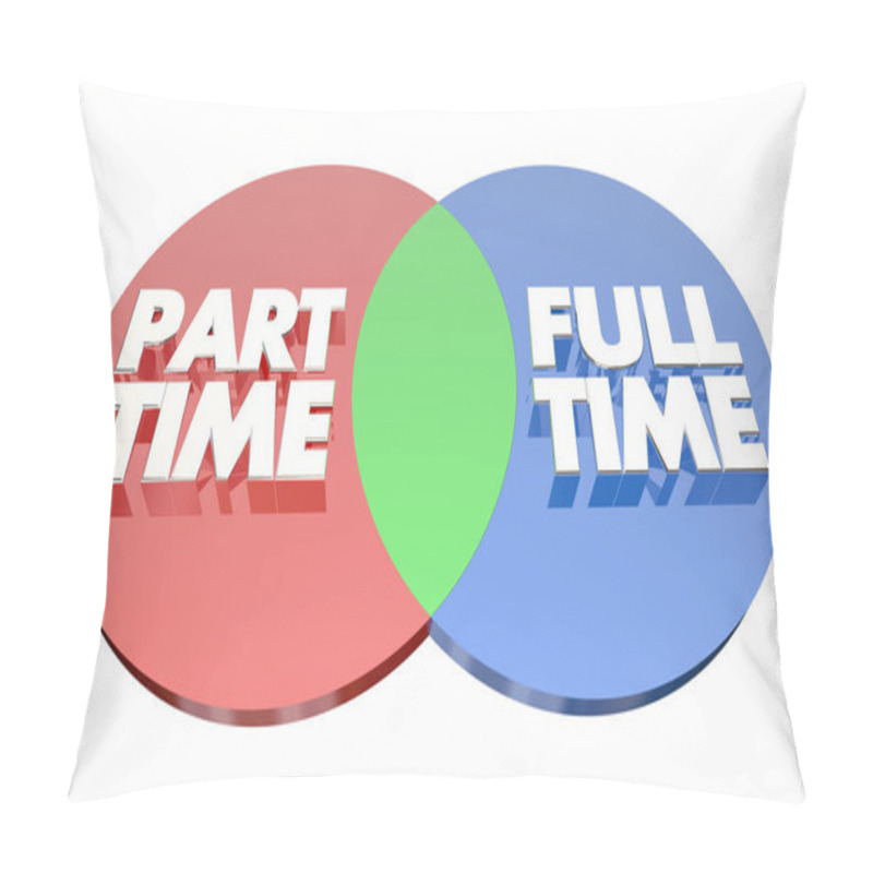 Personality  Part Time Vs Full Time Work Employment  Pillow Covers