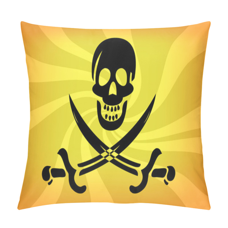 Personality  Pirate Flag Pillow Covers