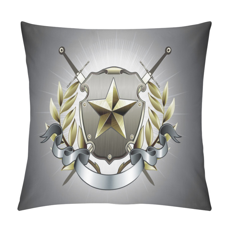 Personality  Heraldic Shield Pillow Covers