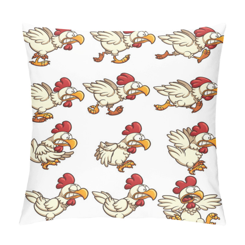 Personality  Chicken Sprites Pillow Covers