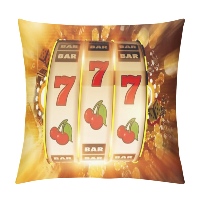 Personality  One Handed Fruit Machine  Pillow Covers