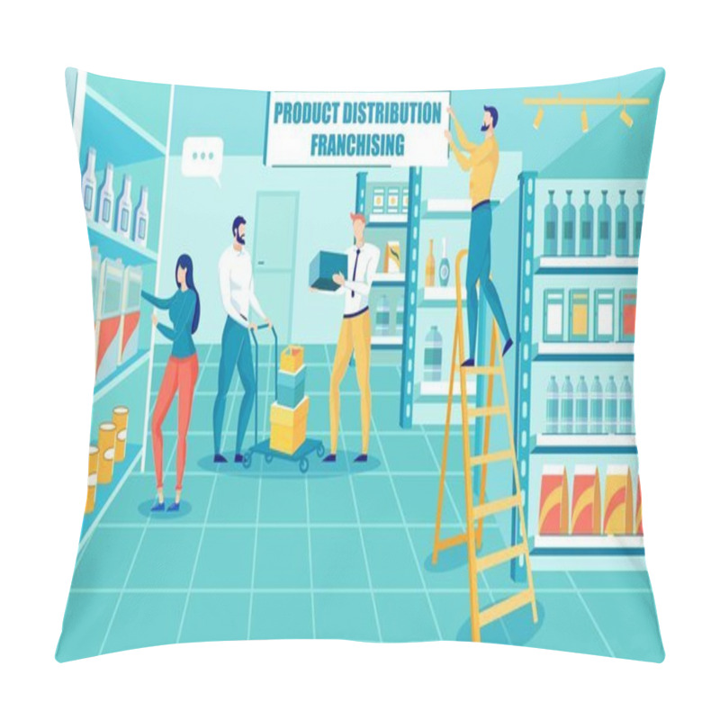 Personality  Product Distribution Franchise, Grocery Delivery. Pillow Covers