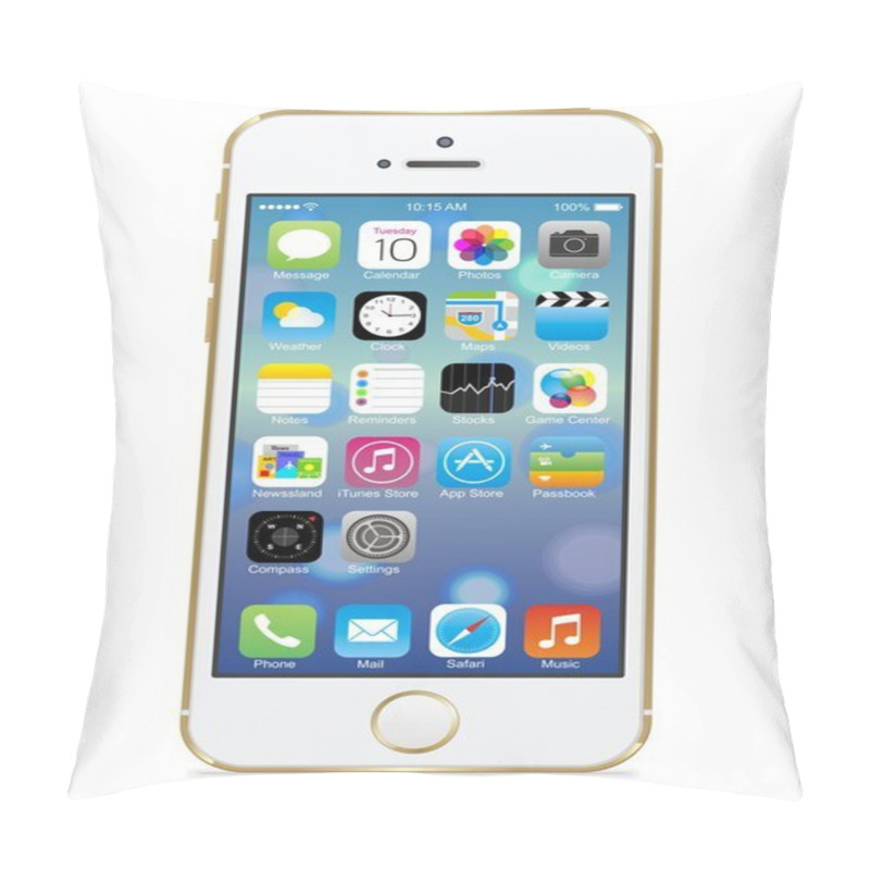 Personality  Apple Iphone 5s White Pillow Covers