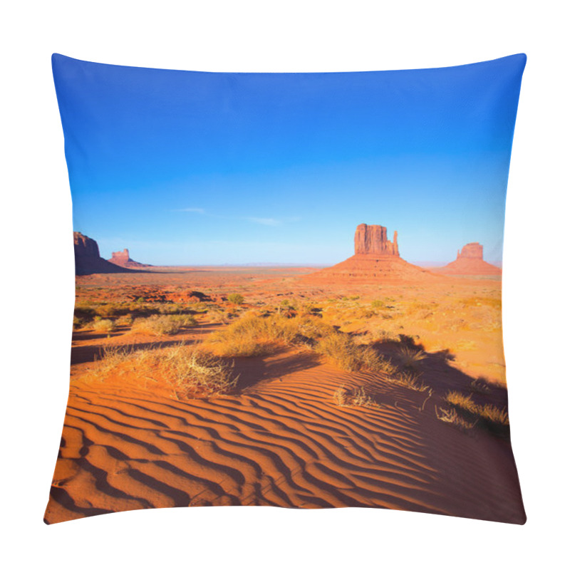 Personality  Monument Valley West And East Mittens Butte Utah Pillow Covers