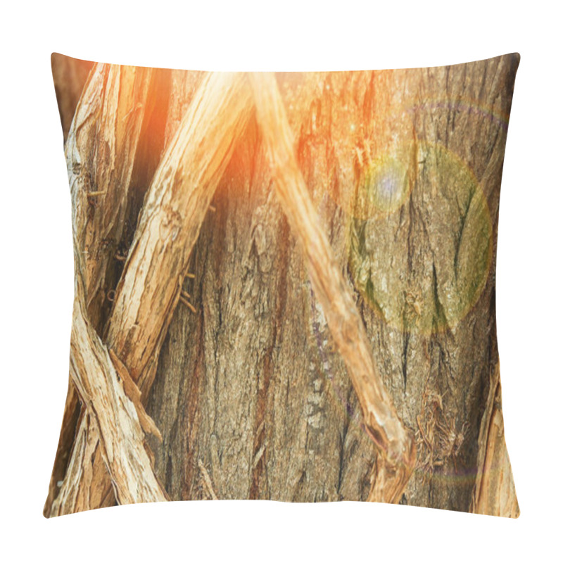 Personality  Beautiful Intertwined Tree Roots Background Pillow Covers