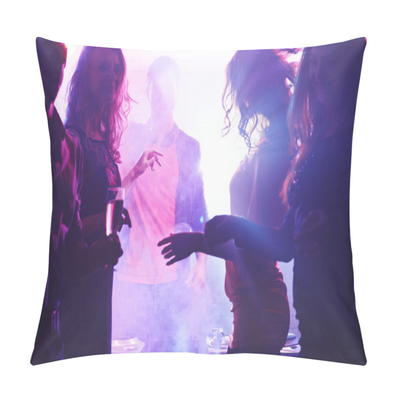 Personality  People Dancing  In Night Club Pillow Covers