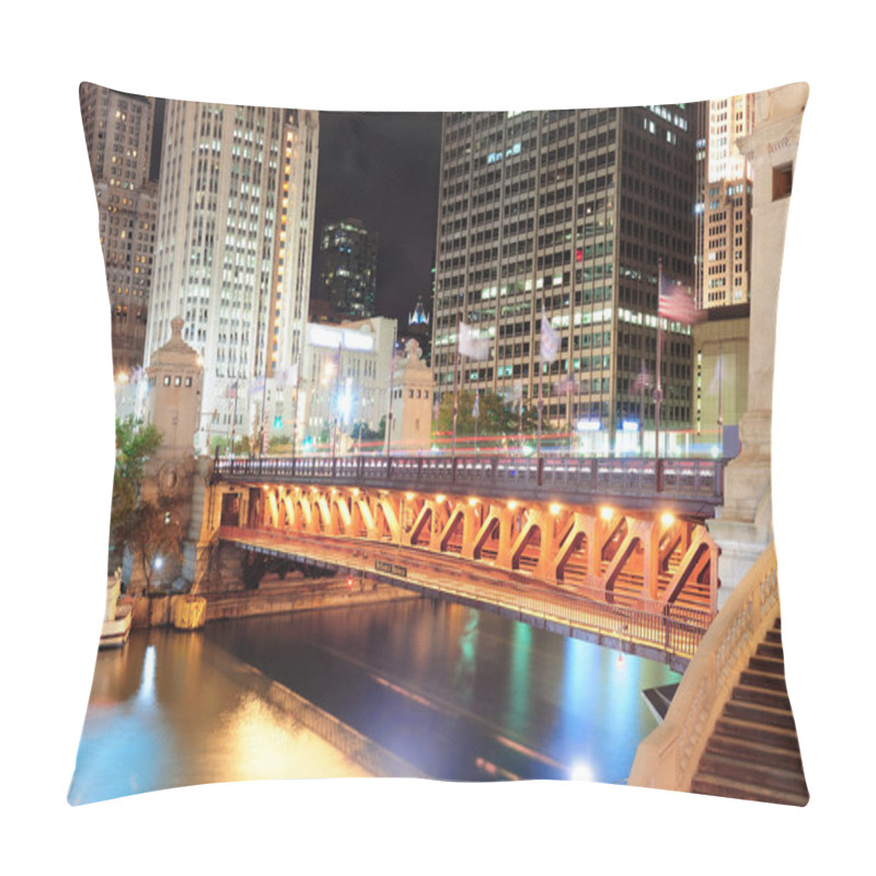 Personality  Chicago River Walk Pillow Covers