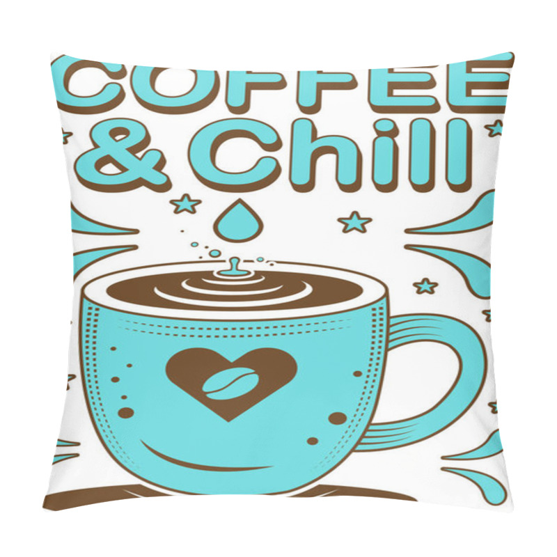 Personality  Coffee T-Shirt Design, Coffee Mug And Coffee Tee Pillow Covers