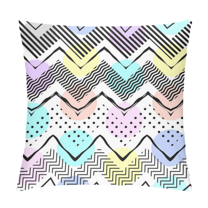 Personality  Geometric Abstract Pattern. Pillow Covers