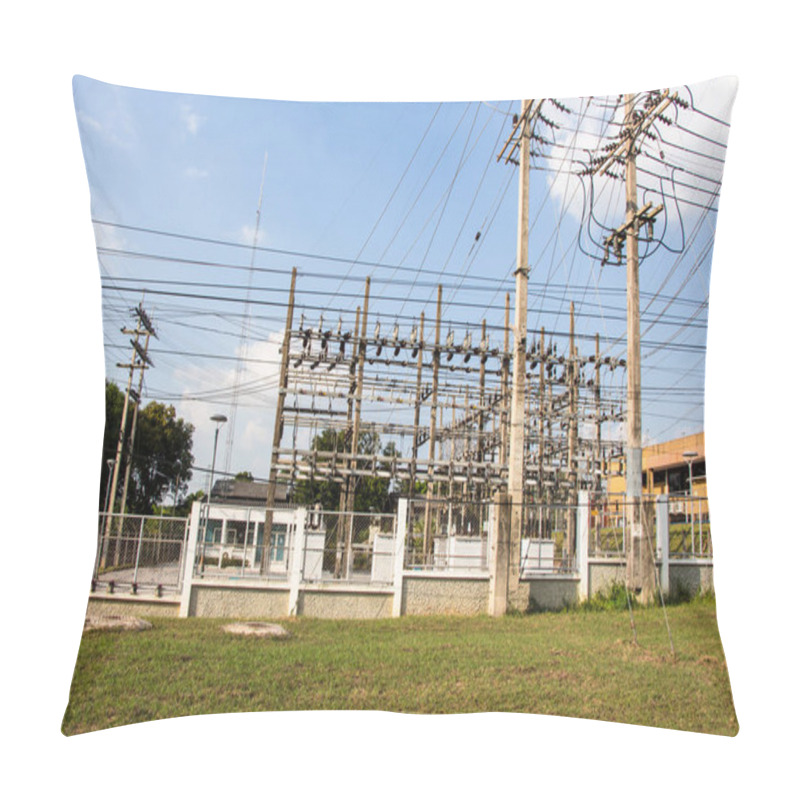 Personality  Main Intake Substations View Pillow Covers