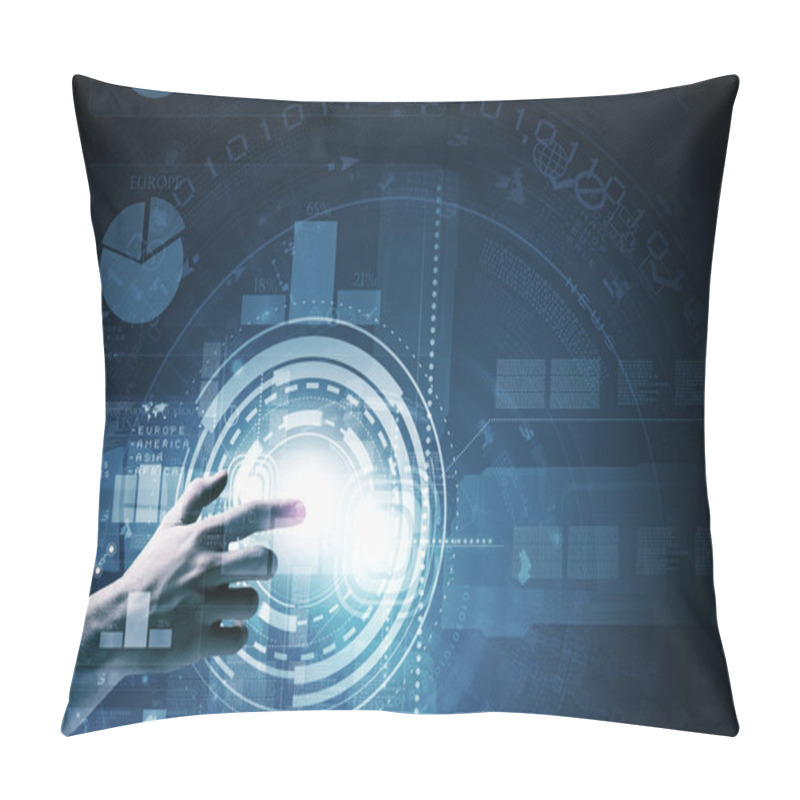 Personality  Media Interface Pillow Covers