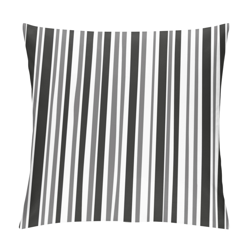 Personality  Vertical Black And White Stripes Pillow Covers