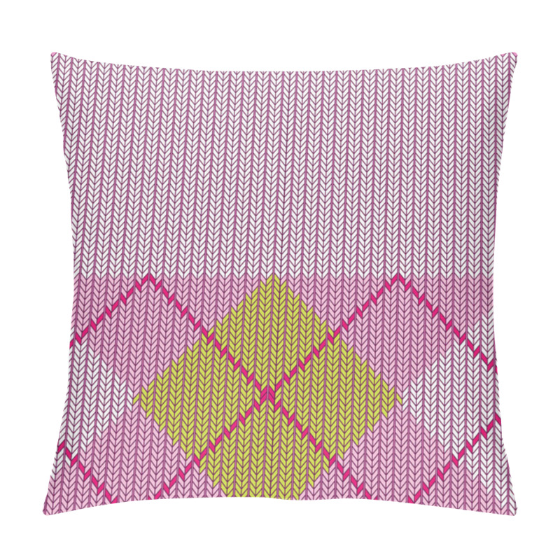 Personality  Argyle Sweater Background. Pillow Covers